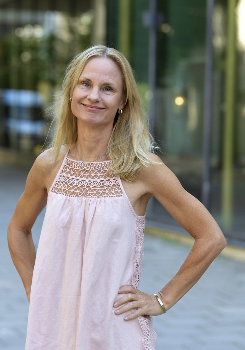 Malin Mendel bor i Indien där hon jobbar för SVT. Foto: Anders Wiklund/TT Malin Mendel bor i Indien där hon jobbar för SVT. Foto: Anders Wiklund/TT