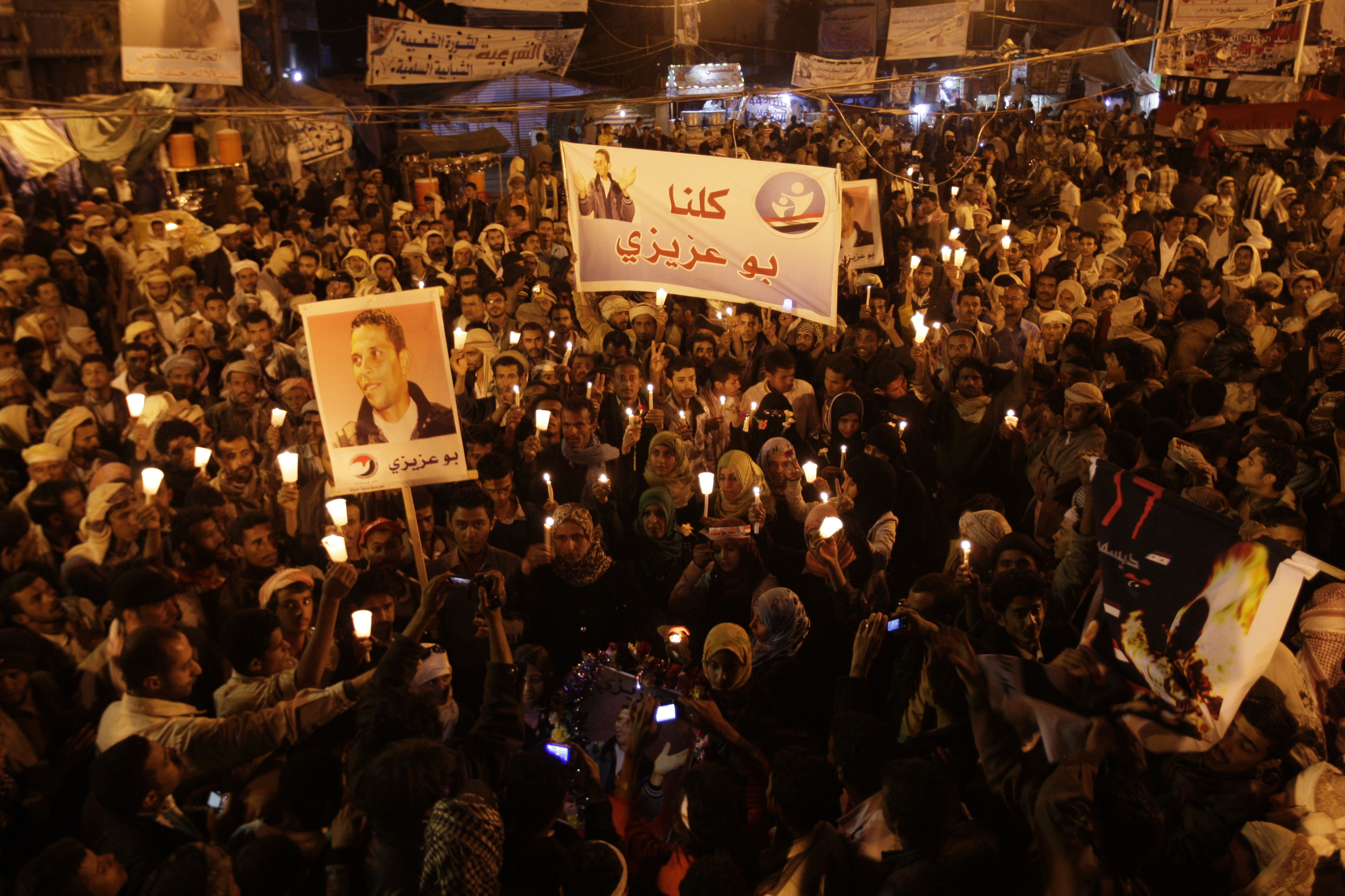 I november hade protesterna mot regimen i Yemen pågått i elva månader.