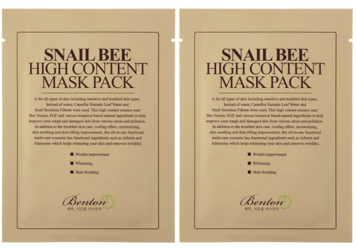 Snail Sheet mask Snail Sheet mask