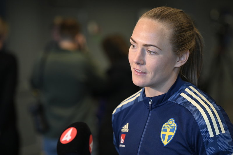 Magdalena Eriksson är besviken över EM-missen.