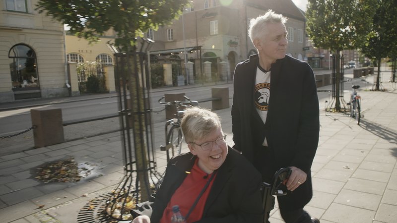 Linda Hammar och Rickard Olsson på väg till äventyr. Linda Hammar och Rickard Olsson på väg till äventyr.