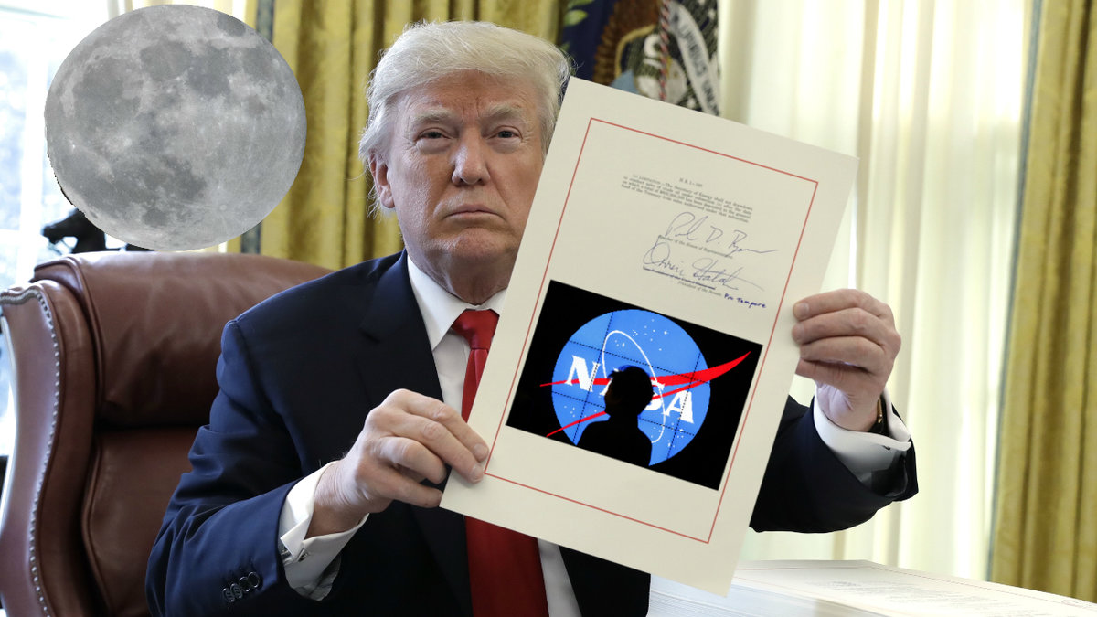 Donald Trump har planer på att sälja ISS år 2025