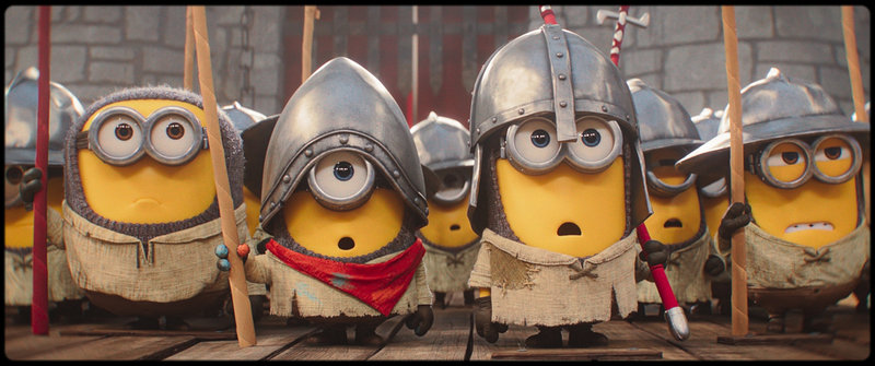 Minionerna gör succé i Hollywood – till en början – i "Minioner & monster". 