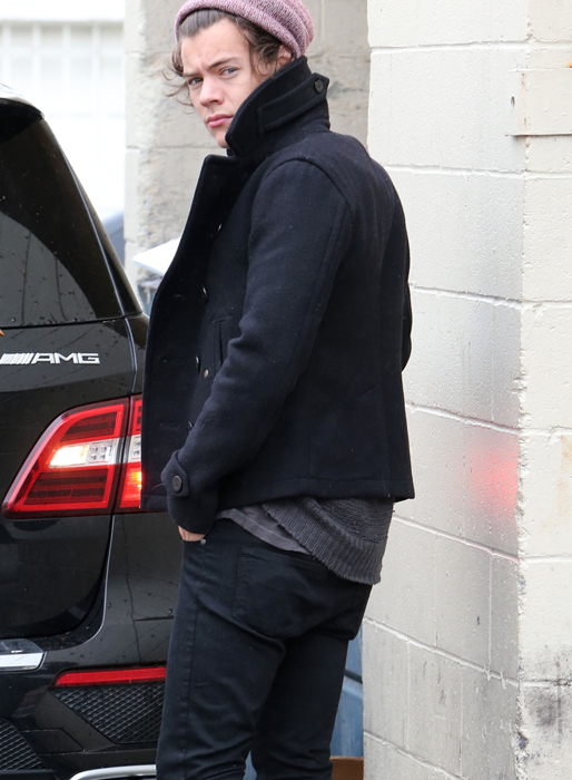 Harry Styles i Beverly Hills. Harry Styles i Beverly Hills.