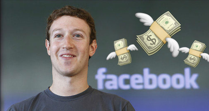 Dollar, Rik, Säkerhet, Miljarder, Facebook, Mark Zuckerberg, Pengar