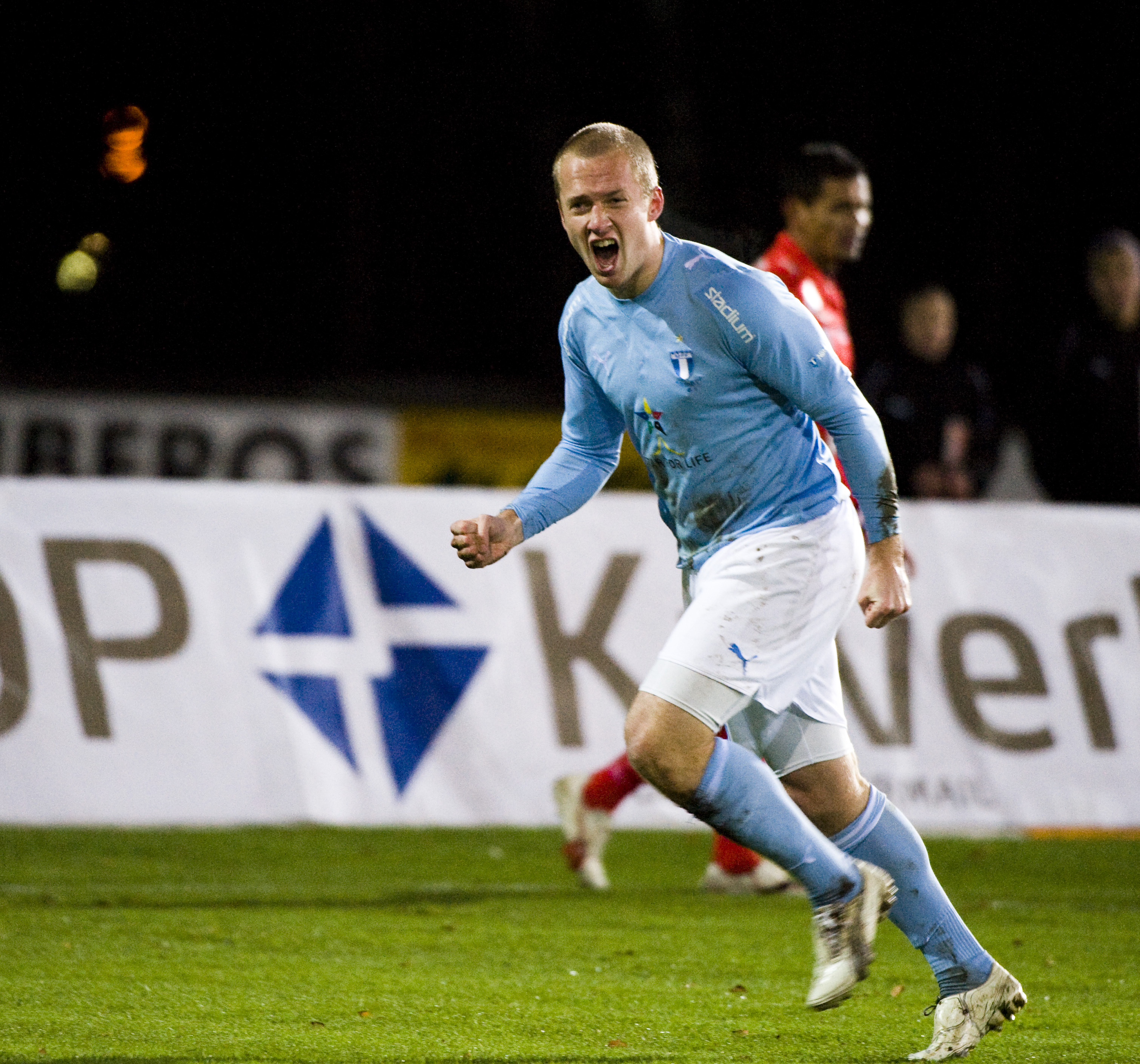 Daniel Larsson målkung och landslagsspelare. 