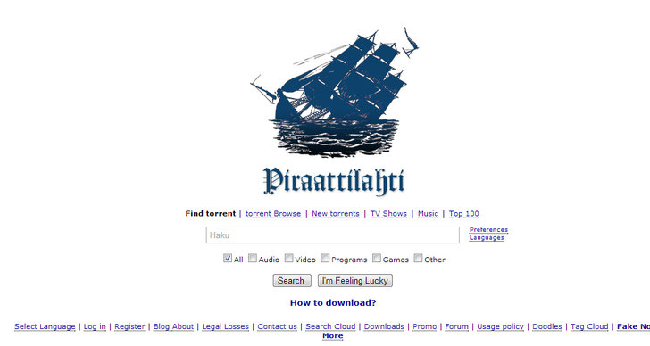 The Pirate Bay, Upphovsrätt, Polisen, Copyright