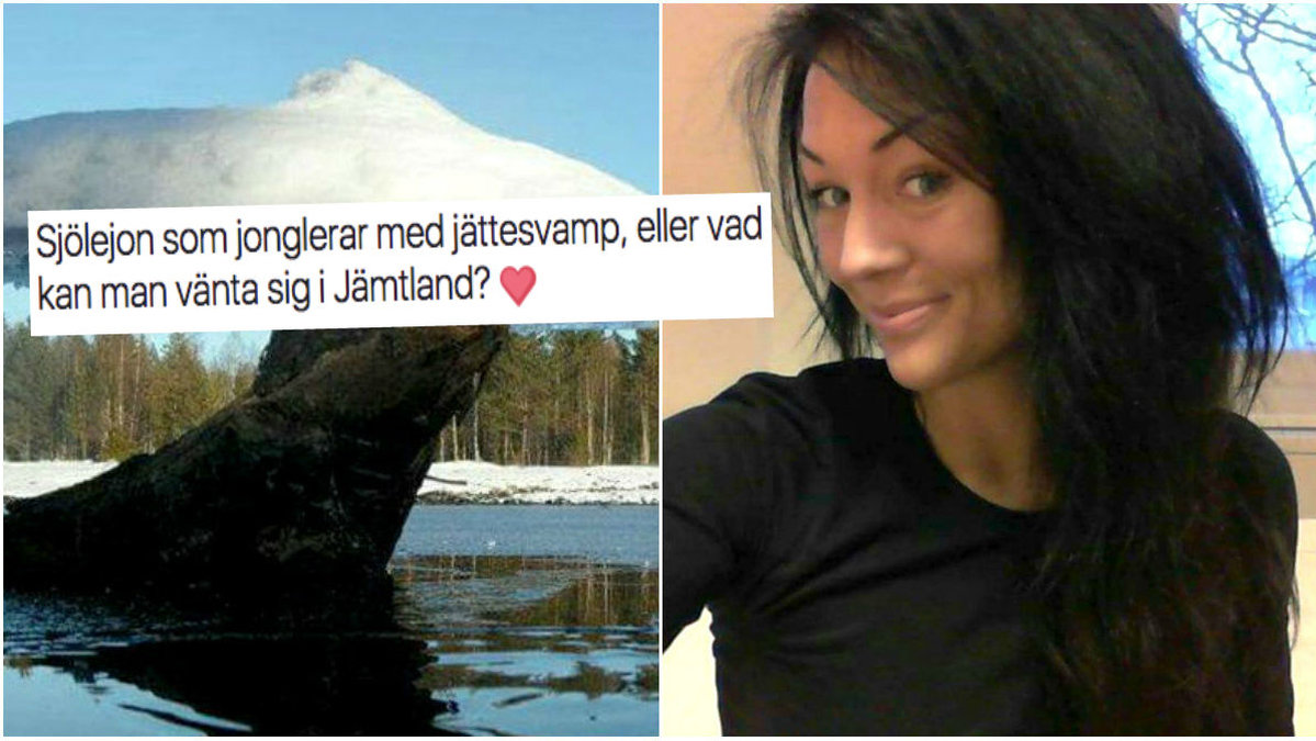 Nathalie Olsson från Östersund har tagit den mest häpnadsväckande vinterbilden på länge.