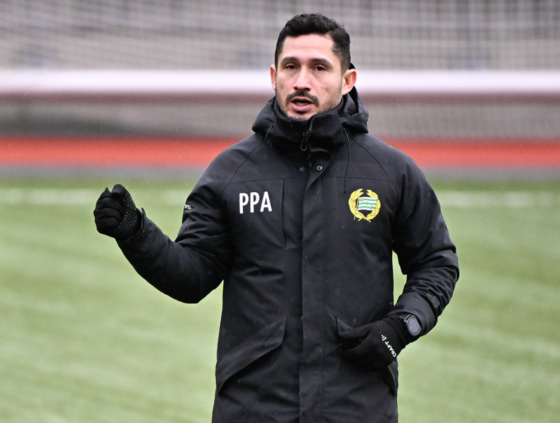 Hammarbys huvudtränare Pablo Piñones-Arce.