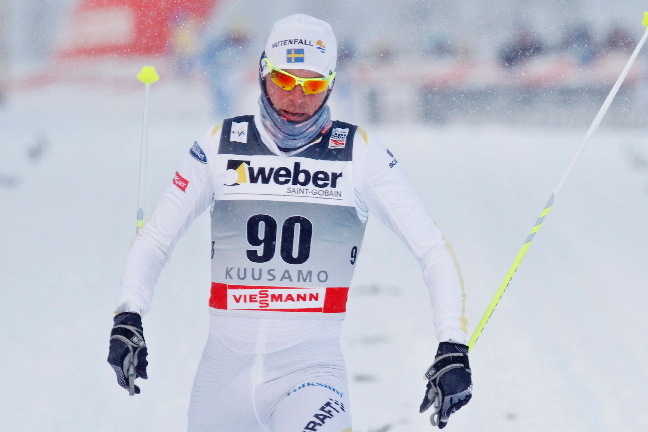 Anna Haag, Johan Olsson, Davos, skidor