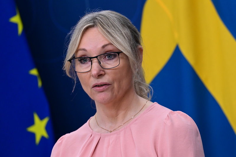 Jessica Stegrud (SD) har fått hård kritik från regeringsföreträdare efter sitt inlägg. Arkivbild.