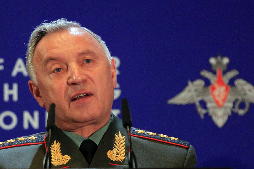 Chefen för den ryska försvarsstaben Nikolay Makarov sa: "Vi kommer att använda förödande förebyggande åtgärder om situationen blir värre."