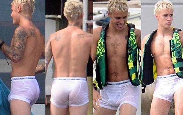 Justin Bieber, Miami, Calvin Klein, Wakeboard