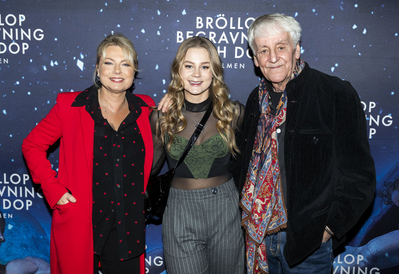 Helena Bergström, Molly Nutley och Colin Nutley. Helena Bergström, Molly Nutley och Colin Nutley.