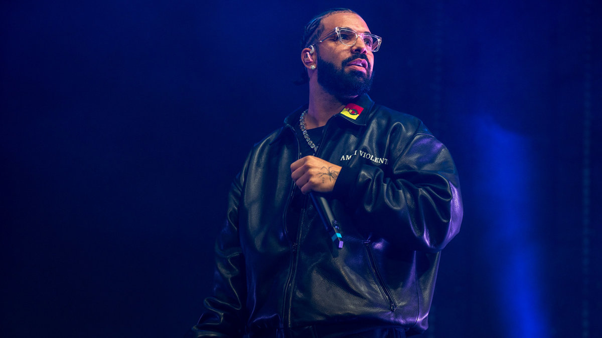 Drakes musik är nominerad till Grammy-galan igen. Arkivbild.