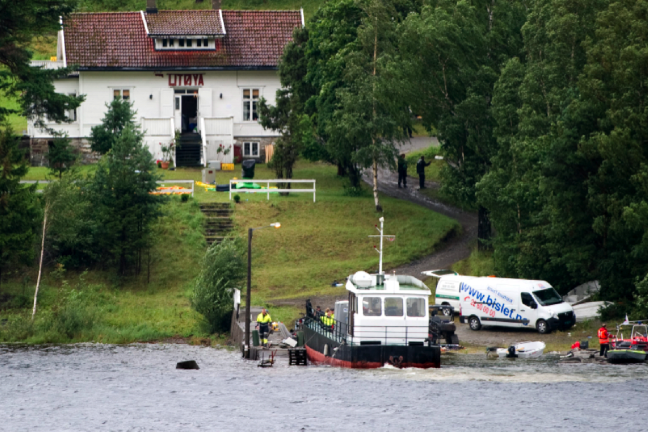 Utøya, Polisen, Oslo, Norge, Offer, Anders Behring Breivik, Död