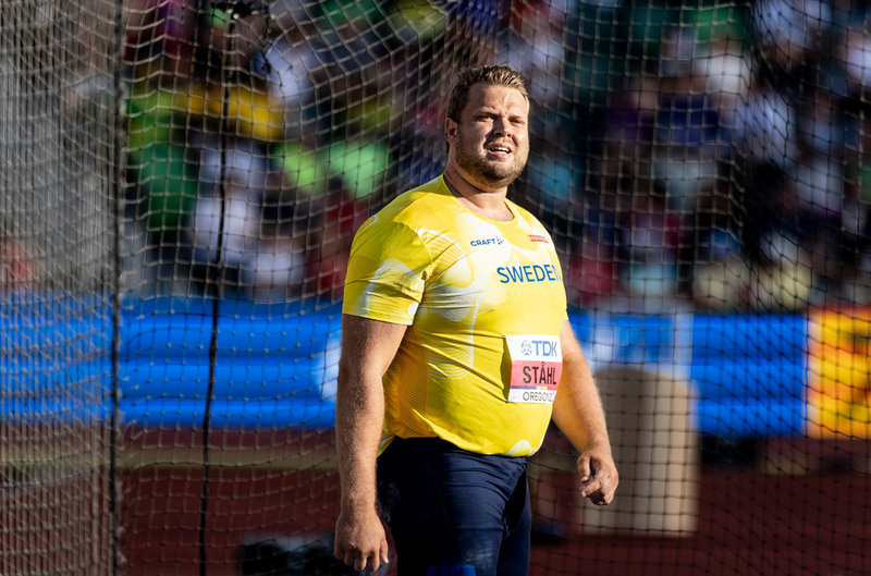 Daniel Ståhl kan ta årets första internationella medalj. Arkivbild.
