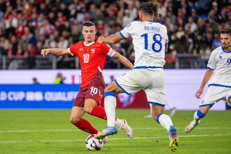 Granit Xhaka. Arkivbild.