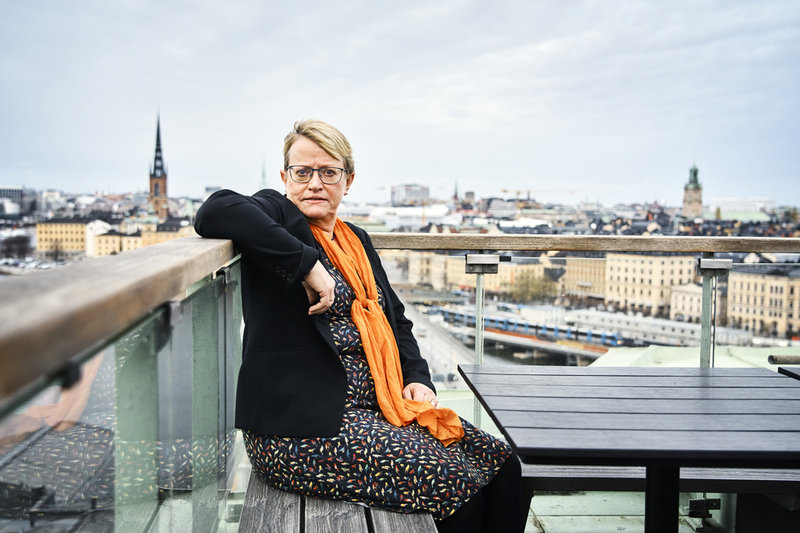 Ing-Marie Wieselgren, överläkare och psykiatrisamordnare för Sveriges kommuner och regioner, höggs till döds i Visby på onsdagen. Arkivbild.