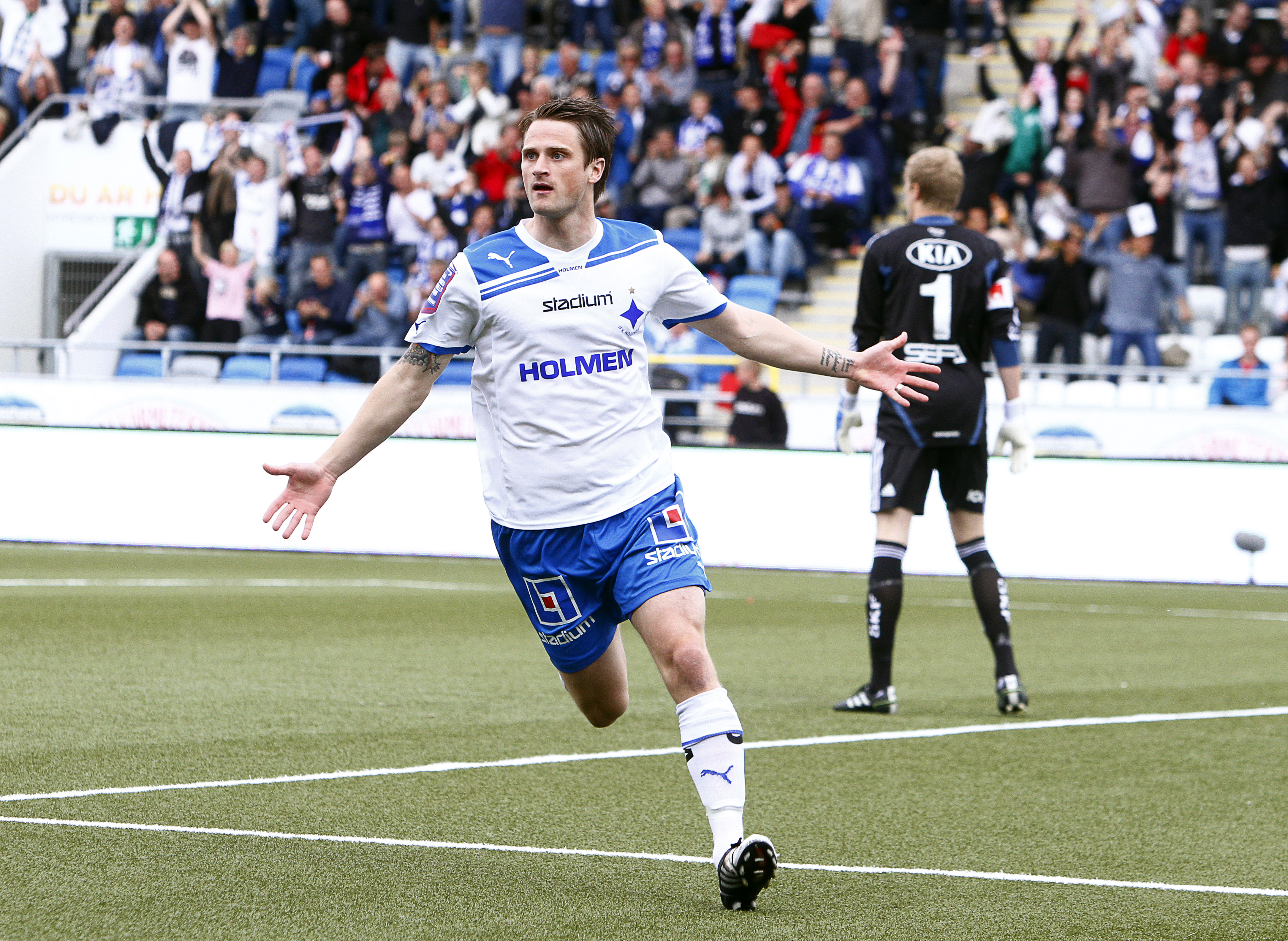 Gunnar Heidar Thorvaldsson slog till direkt.