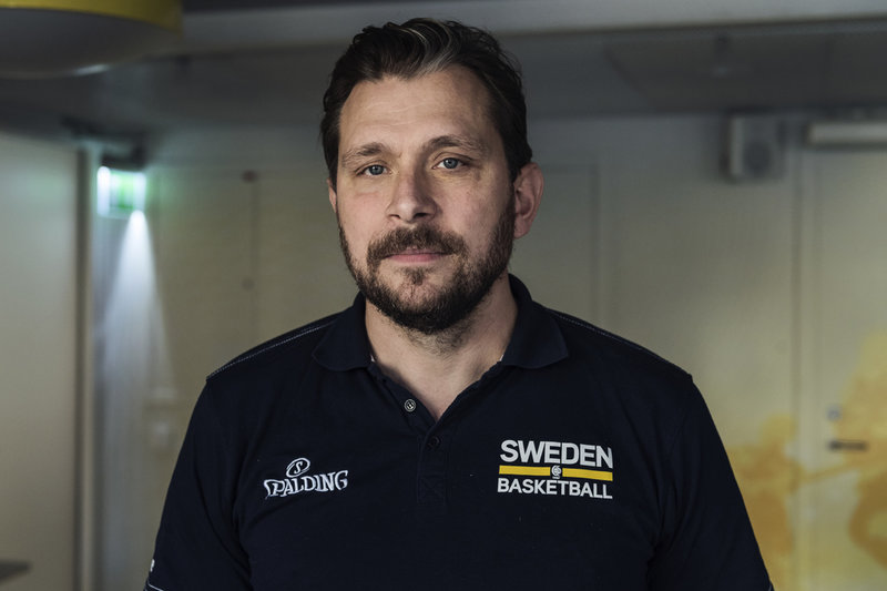 Fredrik Joulamo, generalsekreterare på Svenska basketförbundet. Arkivbild.
